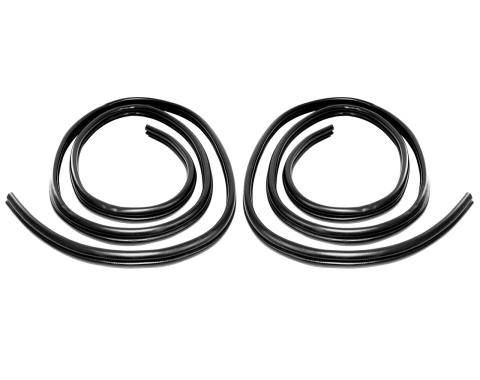 Metro Moulded Parts 1998-2003 Dodge Durango Rear Door Seals. Fits All '98-'03 Dodge Durango Suv's LM 125-C