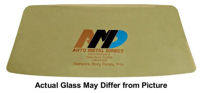 AMD Windshield with Tint Band, Green Tint, 54-55 Chevy GMC Truck ('55 1st Series) 380-4054-T