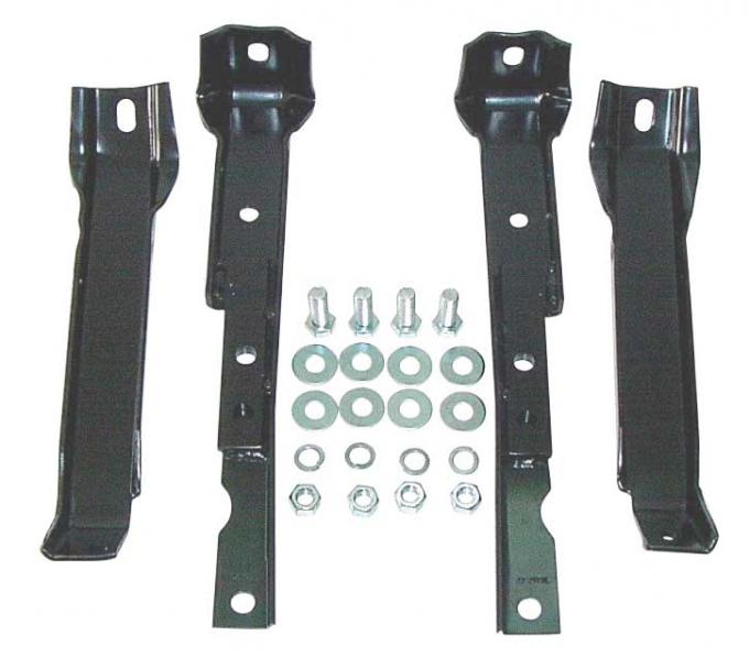AMD Rear Bumper Bracket Set, 67-72 Chevy GMC 1/2-Ton Short Bed 4WD Truck 970-4067-4S