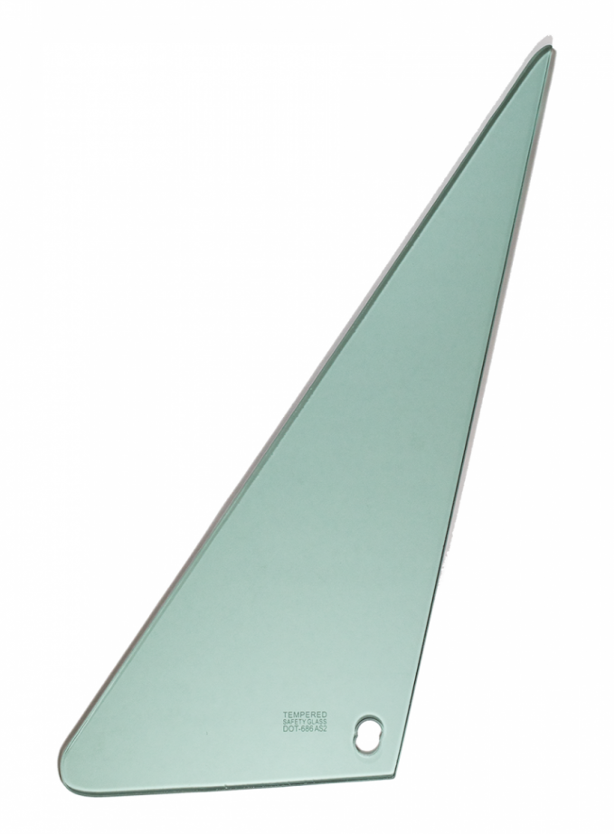 AMD Vent Glass, Green Tint, LH or RH, 68-72 Chevy GMC Truck Suburban; 69-72 Blazer; 70-72 Jimmy 560-4068-T