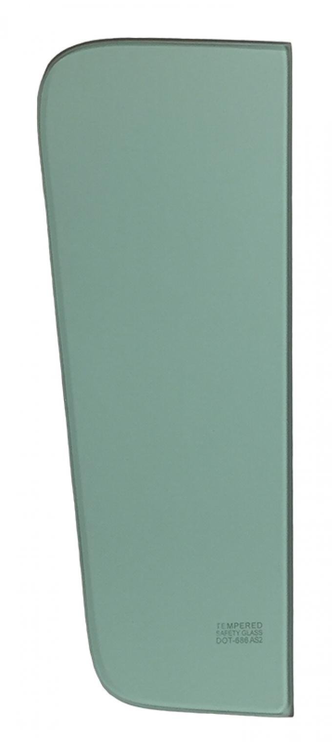 AMD Vent Glass, Green Tint, LH or RH, 55-59 Chevy GMC Truck ('55 2nd Series) 560-4055-T