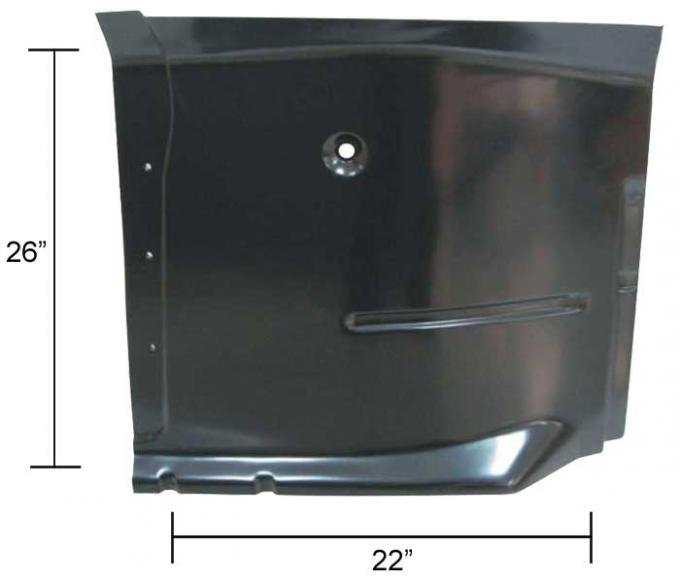 AMD Front Cab Floor Half, OE Style, RH 405-4063-R