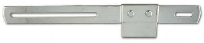 AMD Front License Plate Bracket, Chrome, 47-53 Chevy Pickup 102-4047