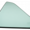 AMD Vent Glass, Green Tint, LH or RH, 51-55 Chevy GMC Truck ('55 1st Series) 560-4051-T