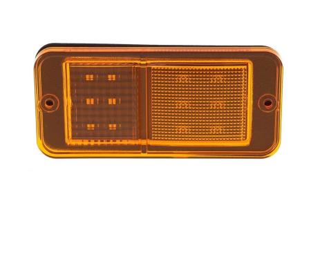 AMD Front Side Marker Lens, Amber, 12 Amber LED, No Bezel, 68-72 Chevy GMC CK Truck Blazer Jimmy Suburban X240-4068-D