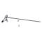 AMD Sunvisor Bracket, Chrome, RH, 54-55 Chevy GMC Pickup Truck Suburban (with screws) X646-4054-RS