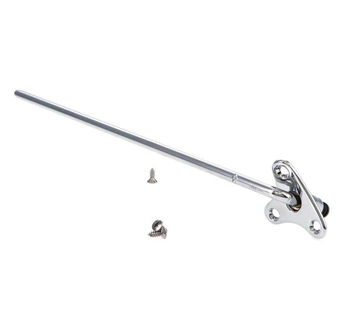 AMD Sunvisor Bracket, Chrome, RH, 54-55 Chevy GMC Pickup Truck Suburban (with screws) X646-4054-RS