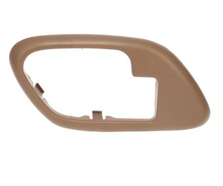 AMD Front Door Handle Bezel, without Power Door Lock Hole, LH, Beige, 95-00 Chevy GMC C/K OBS Pickup Truck SUV X540-4095-2BEGL
