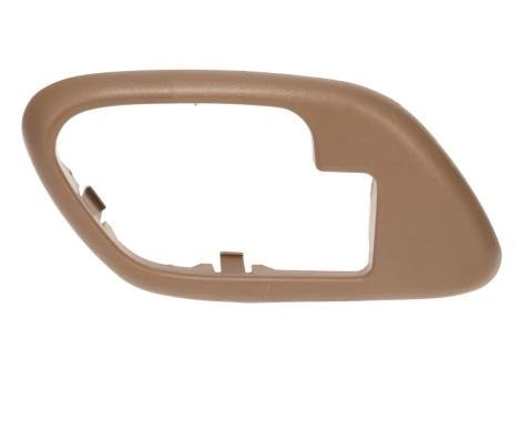 AMD Front Door Handle Bezel, without Power Door Lock Hole, LH, Beige, 95-00 Chevy GMC C/K OBS Pickup Truck SUV X540-4095-2BEGL