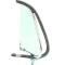 AMD Vent Window Assembly, LH, Green Tint Glass, Chrome Frame, 48-50 F1 F2 Ford Pickup Truck X560-4548-2TLS
