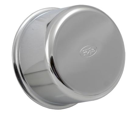 Dennis Carpenter Oil Filler/Breather Cap - Push On - Chrome - 1957-67 Ford Truck, 1966-67 Ford Bronco, 1957-67 Ford Car B6AZ-6766-B