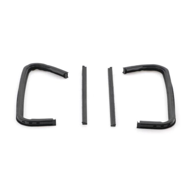 AMD Vent Window Seal Kit, 4pcs Vertical & Front Run, 60-63 Chevy GMC Truck U-KG4915