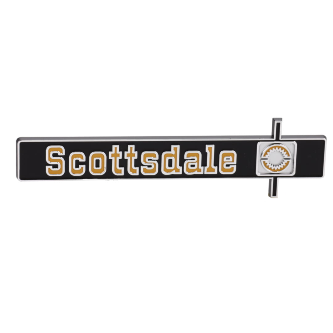 AMD Dash Emblem, Scottsdale, 75-80 Chevy CK Truck SUV X485-4075-4B