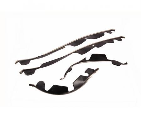 Dennis Carpenter Horn Grille Panel Stainless Trim Set - 1936 Ford Car   68-16000