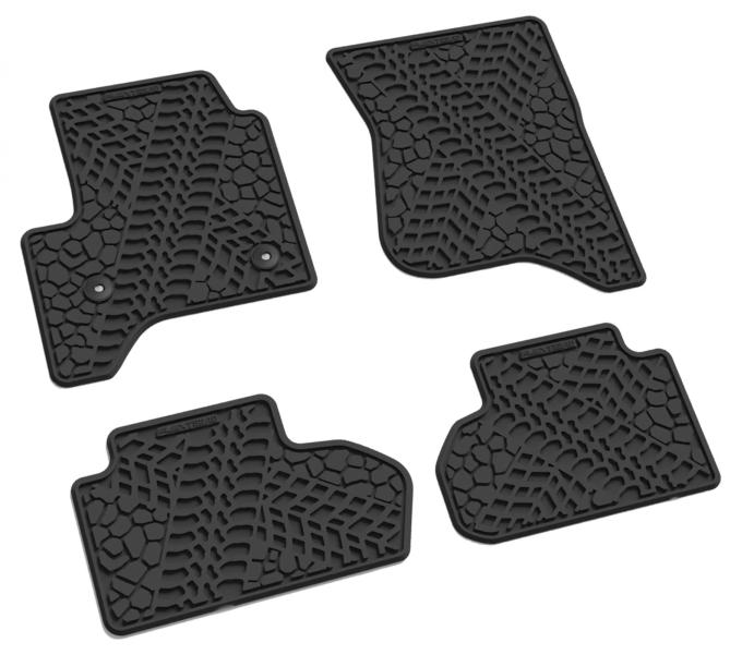 FlexTread 14-18 Chevrolet Silverado/GMC Sierra 1500/2500/3500 Double Cab Floor Mats (4pc) NGTT24000