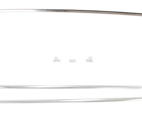 AMD Windshield Reveal Molding Set, 6 pcs, 67-70 Chevy GMC C/K Pickup Truck Blazer Jimmy Suburban X385-4067-S