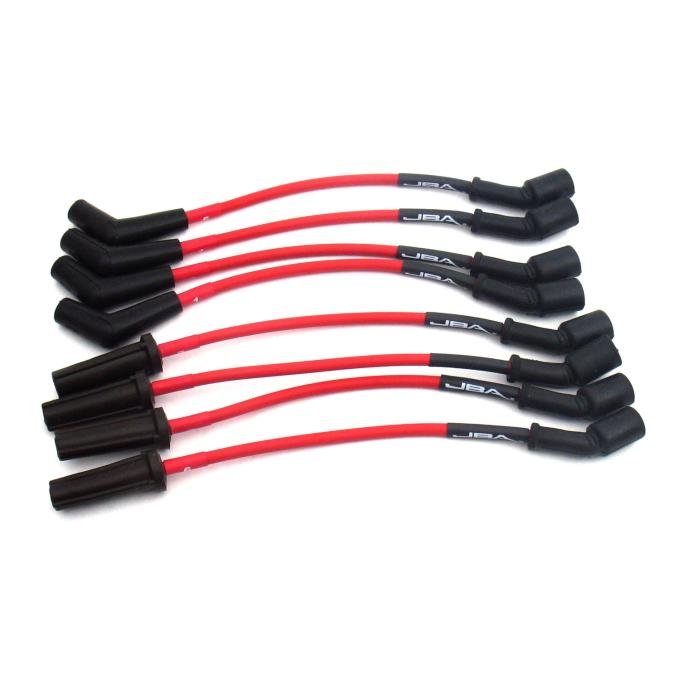 JBA Performance Exhaust 2001-06 Chevrolet Silverado 2500 HD/3500 8.1L V8 8mm JBA PowerCables&trade; Spark Plug Wire Set, Red W0861