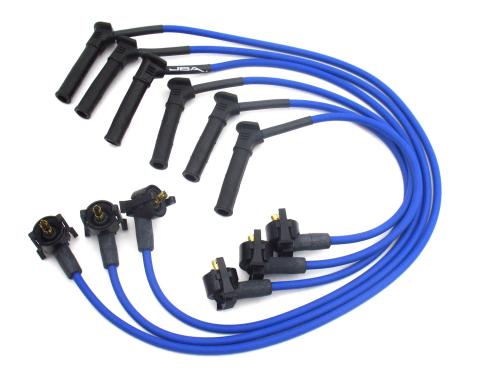 JBA Performance Exhaust 1997-01 Ford Explorer 4.0L SOHC V6 8mm JBA PowerCables&trade; Spark Plug Wire Set W06749