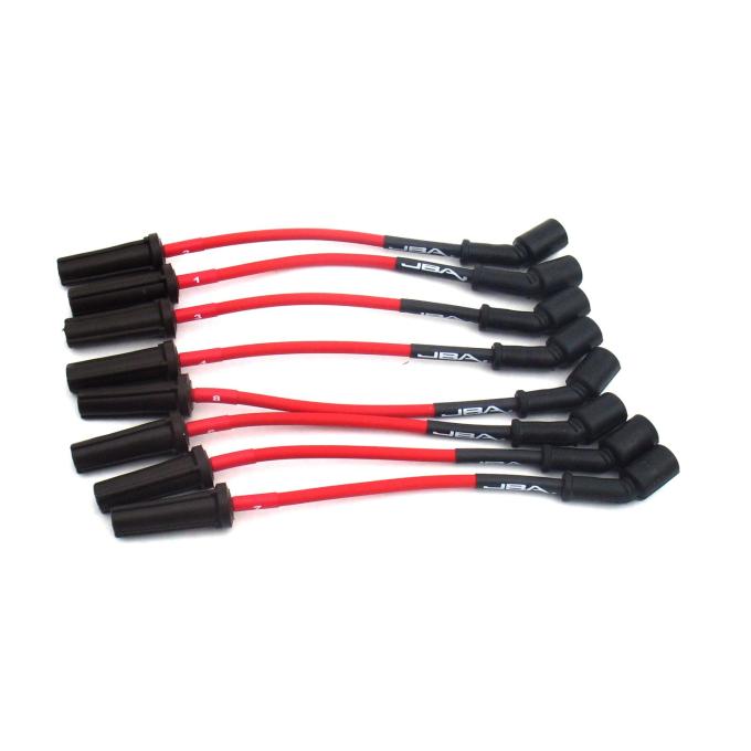 JBA Performance Exhaust 1999-06 Chevy/GMC/Cadillac LS-Series V8 8mm JBA PowerCables&trade; Spark Plug Wire Set, Red W0855