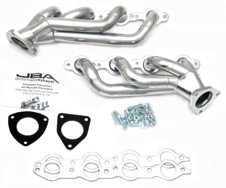 JBA Performance Exhaust 03-06 GM Truck Cat4Ward&reg; 6.0L Silver Ctd 1850S-3JS