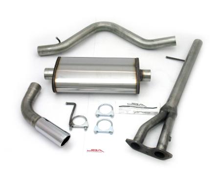JBA Performance Exhaust 1996-00 Chevy/GMC C/K Silverado/Sierra 5.7L V8 Extended Bed Short Cab 3" Stainless Steel Cat Back Exhaust System 40-3001