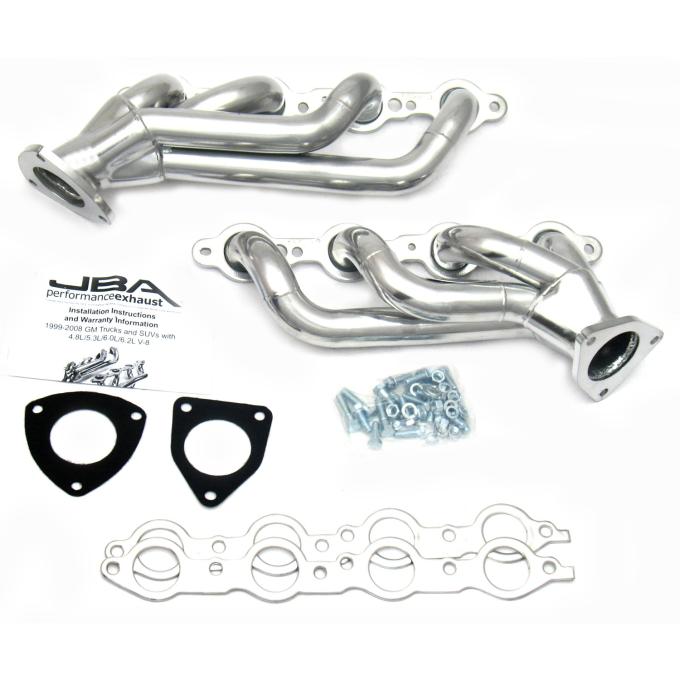JBA Performance Exhaust 03-06 GM Truck Cat4Ward&reg; 6.0L Silver Ctd 1850S-3JS