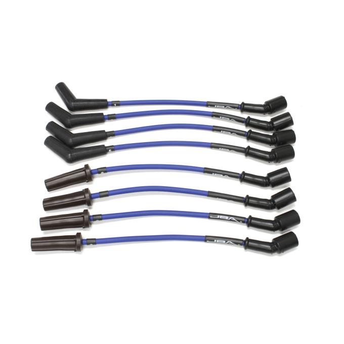 JBA Performance Exhaust 2001-06 Chevrolet Silverado 2500 HD/3500 8.1L V8 8mm JBA PowerCables&trade; Spark Plug Wire Set, Blue W08619