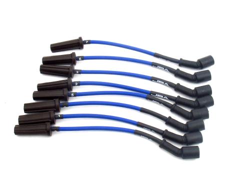 JBA Performance Exhaust 1999-06 Chevy/GMC/Cadillac LS-Series V8 8mm JBA PowerCables&trade; Spark Plug Wire Set, Blue W08559