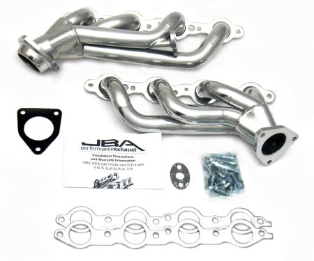JBA Performance Exhaust 99-01 GM Truck Cat4Ward&reg; 4.8/5.3L Silver Ctd 1850SJS