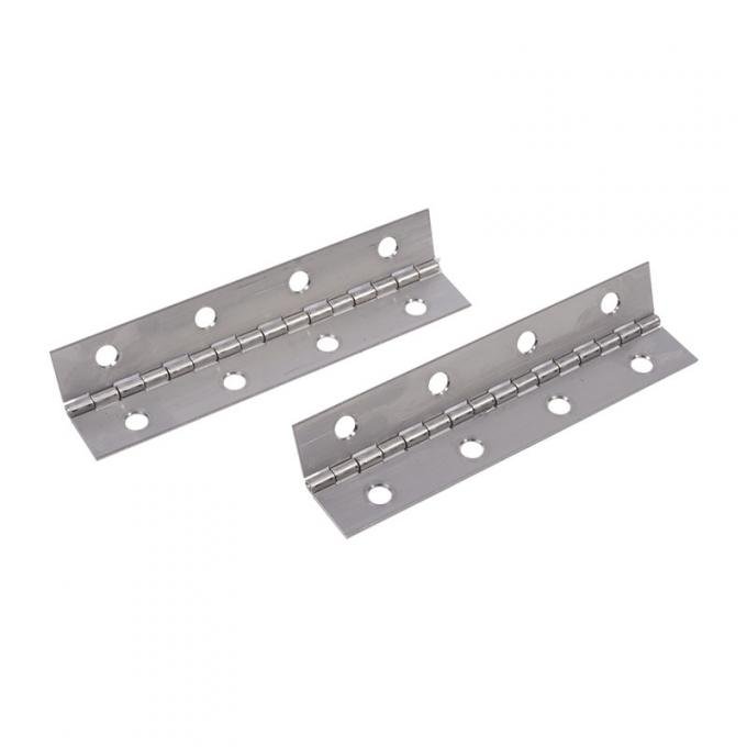 Dennis Carpenter Liftgate Hinges - Stainless Steel - 1966-77 Ford Bronco C6TZ-9840011-SPR