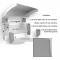 Dennis Carpenter Headliner Kit - Gray - 1948-52 Ford Truck 7C-8151968-GR