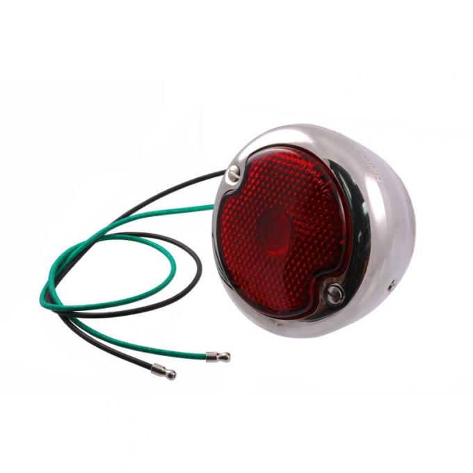 Dennis Carpenter Taillight Assembly - RH - Stainless - 1933-52 Ford Truck, 1933-51 Ford Car 01C-13402