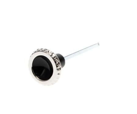 AMD Headlamp Switch Rod and Knob, Black with Stainless, 60-63 Chevy CK Truck Suburban X460-4060-32