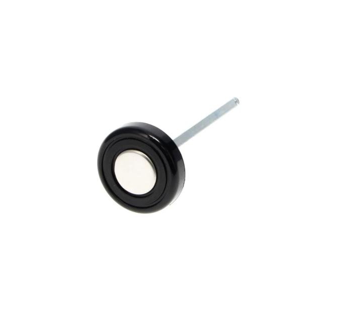 AMD Headlight Switch Knob and Rod, Black/Stainless, 68-72 Chevy GMC C/K Truck, Blazer, Jimmy, Suburban, with Custom Interior X460-4068-13