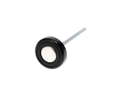 AMD Headlight Switch Knob and Rod, Black/Stainless, 68-72 Chevy GMC C/K Truck, Blazer, Jimmy, Suburban, with Custom Interior X460-4068-13