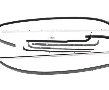 Montco Inc / Repops Front Door Window Channel Kit, 8pcs, 61-66 F100 F250 F350 Pickup R-FT167