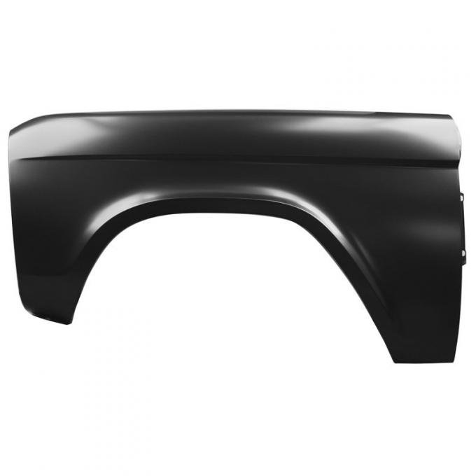 Dennis Carpenter Front Fender - LH - Assembled - 1966-77 Ford Bronco D7TZ-16006-A