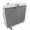 Champion Cooling 2 Row All Aluminum Radiator Made With Aircraft Grade Aluminum EC5356