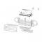 Dennis Carpenter Upper Grille Panel - 1948-50 Ford Truck 7C-8190