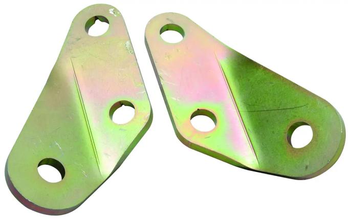 Classic Performance Front Leaf Springs Shock Bracket for 47-54 Chevy 1/2 Ton Truck, 3100, 3200, Lower 4754FSB-L