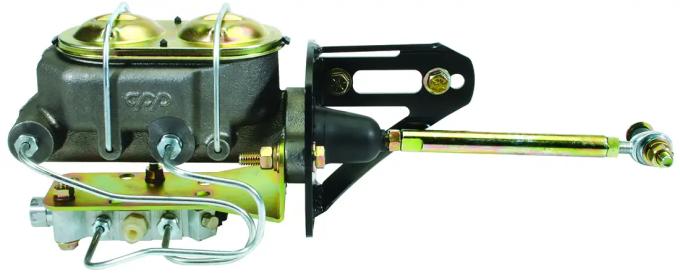 Classic Performance Frame Mount Aluminum Manual Master Cylinder and Bracket Kit 4756MMAK-24