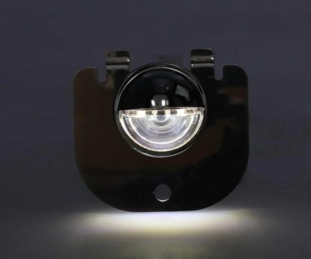 AMD License Plate Lamp Lens, Clear, 4 White LED, 66-77 Ford Bronco X946-4666-D