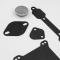Detroit Muscle Technologies 1960-1980 Chrysler / Dodge / Plymouth Mopar BB Block Off Covers 4150 ABS Big Block 383 440 BLOCKOFF-BB-4150-ABS