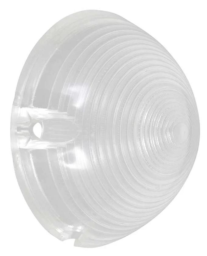 AMD Park Lamp Lens, Clear, LH or RH, 55-57 Chevy Pickup Suburban; 58-59 GMC Truck Suburban X135-4055-2