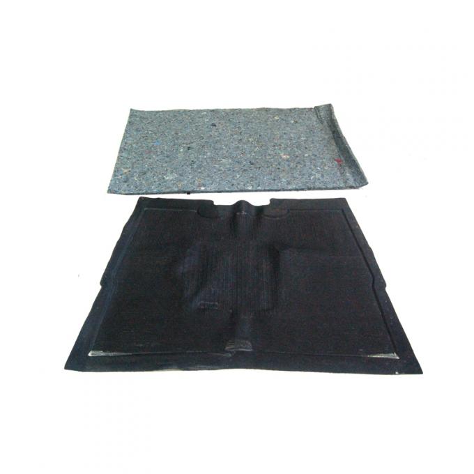Dennis Carpenter Floor Mat - Rubber - No Die Cut Holes - 1938-47 Ford Truck     81C-7013000