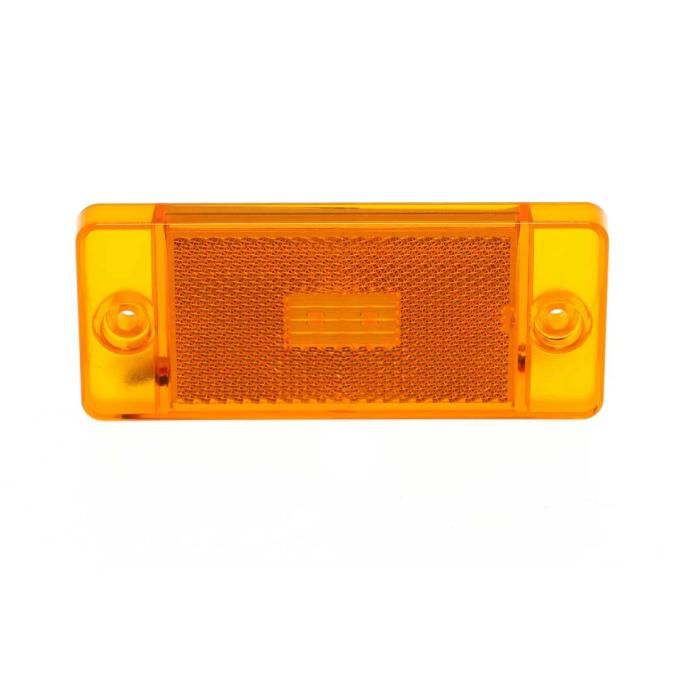 AMD Front Side Marker Lens, Amber, 8 Amber LED, Dual Function, 70-77 Bronco X240-4670-D