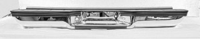 Chevy Truck Bumper, Rear, Chrome, Fleet Side, 1988-1998