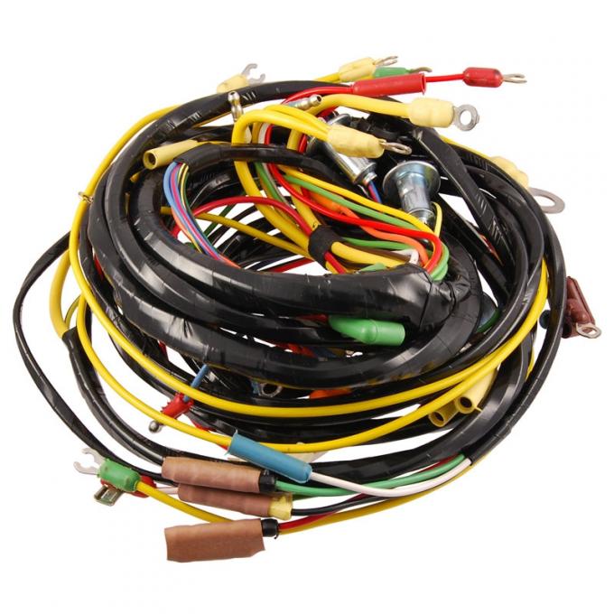 Dennis Carpenter Cowl Dash Wiring - V8 - Pickup - 1955 Ford Truck     B5C-14401-F