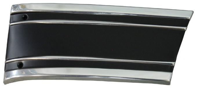 AMD Lower Front Fender Molding, LH (Black), 69-72 Chevrolet GMC Pickup, Blazer & Jimmy X231-4069-2BL