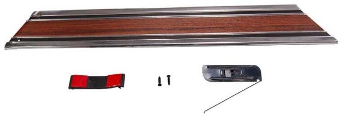 AMD Rear Lower Bed Molding, Woodgrain, LH, 69-72 Chevy GMC Truck Short Bed Fleetside X731-4069-36WL